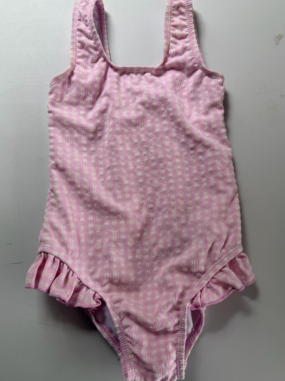 Flap Happy Pink Gingham Swimsuit